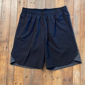 Adidas climalite drawstring shorts. NWOT black front gray back men’s L large
